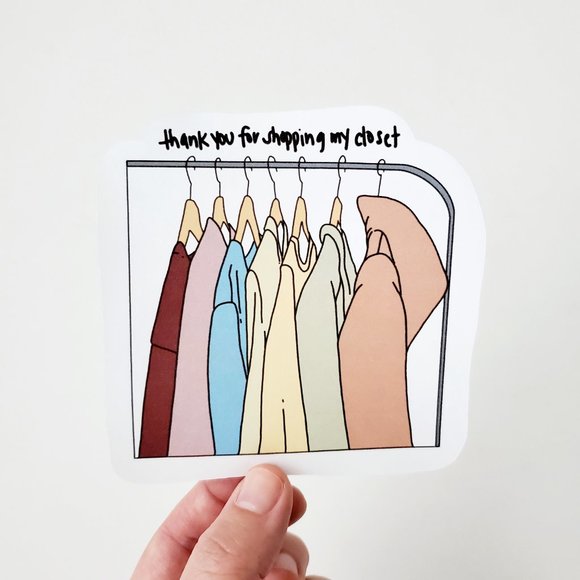 LoveBarbara Denim - LB020 Custom Handmade Poshmark Thank You Stickers Shipping Supplies [Price Firm]